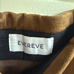Evereve Tan Suede Skirt